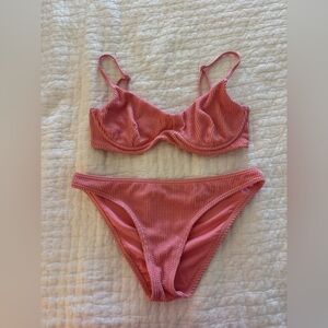 Billabong Summer High Tropic Coral Crush Bikini Set